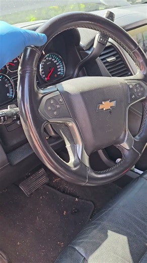 broken Steering Wheel on this Chevy Tahoe