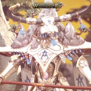Mountains that walk! What wonderful madness is this? Find out more about this massive model for the Lumineth Realm-lords in yesterday's Warhammer Preview Online round-up, and | Warhammer Age of Sigmar