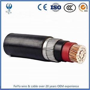 [Hot Item] Nyy N2xy Low Voltage Copper/Aluminum Conductor XLPE/PVC Insulated Swa Armoured Underground Cable Electrical Power Cable