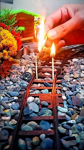 🚂 Train vs Iron Plank and Fire Stick ‼️#shortvideo