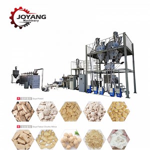 [Hot Item] Columnar Soy Protein Soy Chunks Granules Extruder Processing Line