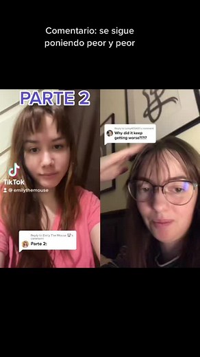 Replying to @Emily The Mouse 🐭 parte 2 CC: @Carly Burke #fyp #fypシ #pt #parati #foryoupage #foryou