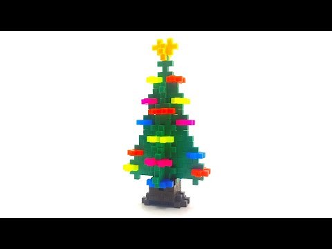 Plus-Plus Christmas Tree Tutorial 🎄