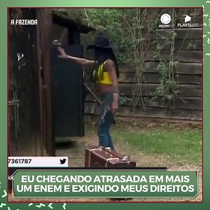 745K views · 9.8K reactions | Alô, é do clube dos atrasados?! 臘‍♀️ Dessa vez não deu pro ícone, mas 2022 tá logo ali  É só manter a promessa, seja de acordar mais cedo ou de tentar de novo, não é mesmo Inês? | A Fazenda | Facebook