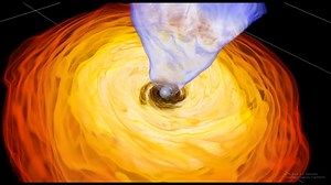 14K views · 437 reactions | M87 • Black Hole Magnetohydrodynamic Simulation 10.4.2019 This video explores magnetohydrodynamic simulations of the environment around the black hole at the heart of M87. Credit: ESO/ Weih, Fromm, Younsi, Rezzolla | Astronomy Nation | Facebook