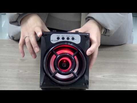 Portable Outdoor 8W Bluetooth Speaker FM Radio USB/TF/AUX