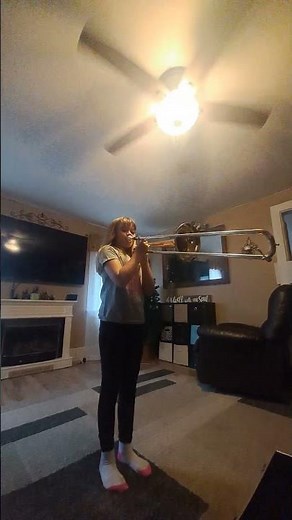 TROMBONE PRACTICE, hot cross buns.