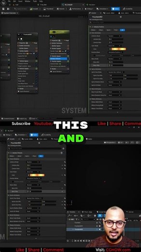 Creating a Persistent Particle Effect in UE5 #shorts