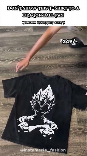 Don’t Show This T-Shirt to a Dragon Ball Fan 👕🔥 | Anime Fashion for Men