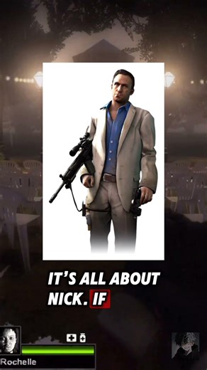NICK'S DARKEST SECRET? 😱 (L4D2 Lore) ​#L4D2 #Left4Dead2 #GamingSecrets