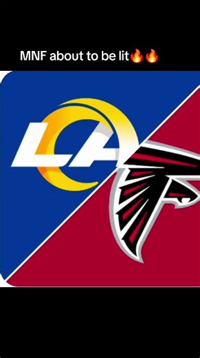 mnf about to be lit🔥🔥#mnf#Falcons#rams#NF#fyp