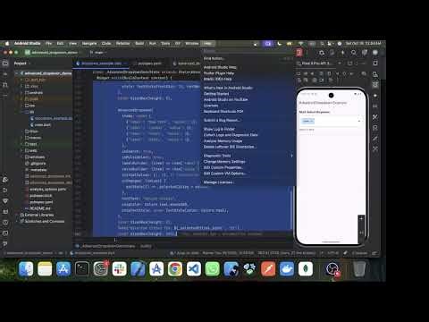 Dropdown in Flutter. Single select, multi select, search, decoration, max select with easy example.