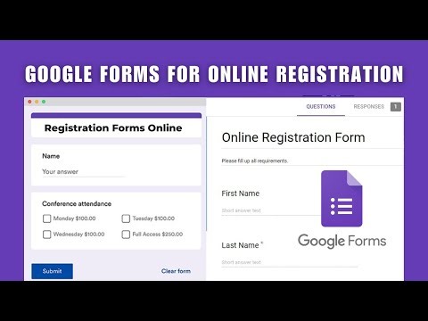 How to Use Google Forms for Registration 2026 - Google Forms for Online Registration 2026