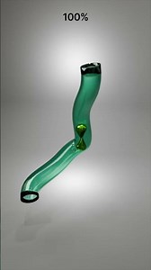 100% Softness | Satisfying Cylinder Soft Body Physics in Glass Tube