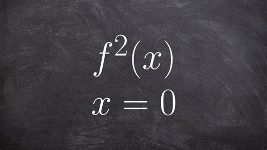 How to take the derivative using charts