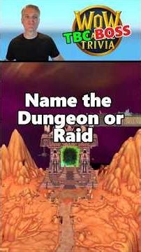 TBC Boss Trivia: Can You Name the Dungeon? #wow #wowclassic #tbc #gamingtrivia