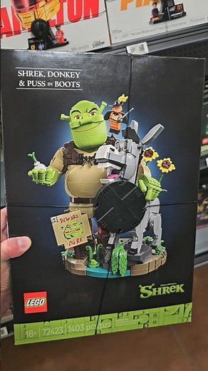Shrek, Donkey & Puss in Boots LEGO Set at Walmart DreamWorks