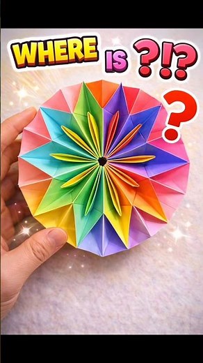 6 Color Origami Kaleidoscope 🌈 You Won’t Believe the Colors!