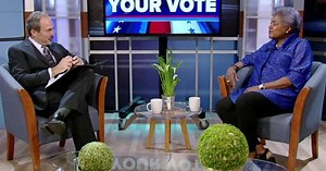 Donna Brazile and Frank Luntz take sides on the debates, birtherism and more in interviews with KTNV