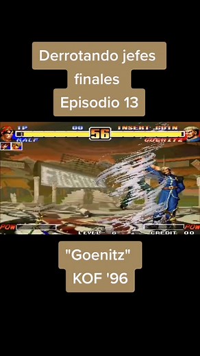 Derrotando jefes finales Episodio 13: Goenitz - The King of Fighters '96