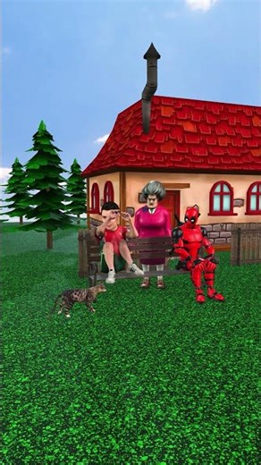 Scary Teacher vs Ronaldo vs Deadpool – Funny Moments #funny #animation #scaryteacher3d