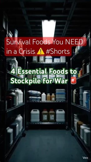 Emergency Pantry Checklist: Do You Have These? 🥫 #Shorts
