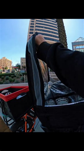 Food Delivery ASMR Cyber Spotting 🤖 #uber #fyp #work #bike #food #delivery #asmr | Bike Dasher