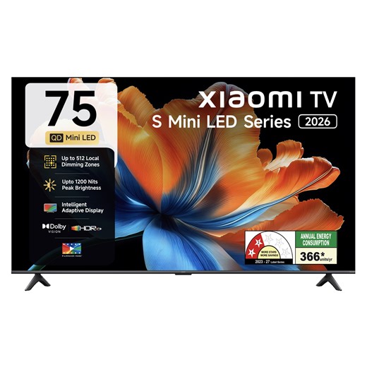 Xiaomi TV S Mini LED Series 2026 | Price & Specifications | Xiaomi India