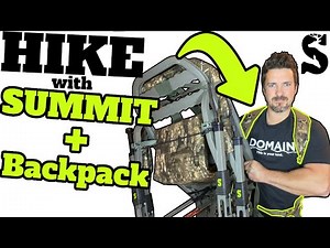 How to Hike with your Summit Viper & Backpack or Hunting Bag. 3 Ways to Pack all your Gear & Climber