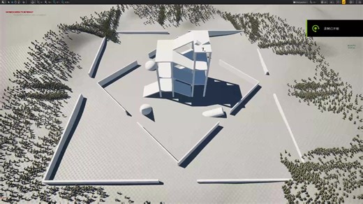 不卷数量了 适当牺牲点性能 换取更好的寻路与环境物理碰撞