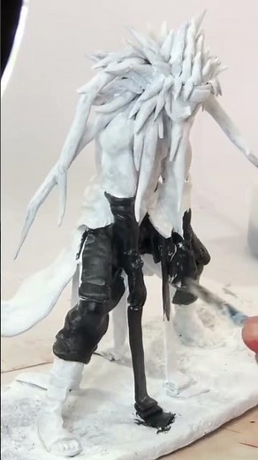 Naruto Akatsuki SCULPTURE | Concept Art #shorts