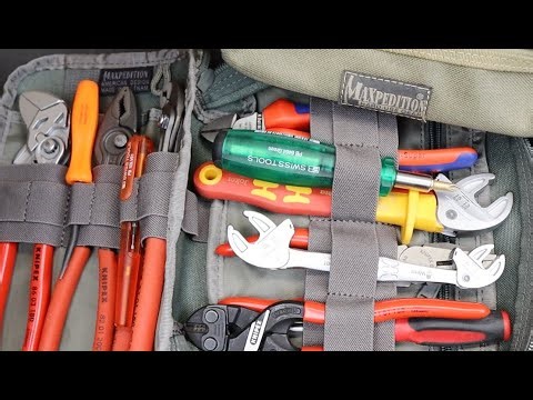Big Tool Mini Kit! Maxpedition Beefy Pocket Organizer: A sub-$30 solution for big tools on the go.