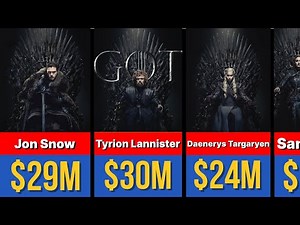💰🤑 Game of Thrones's Paycheck For Every Actor In The Movie