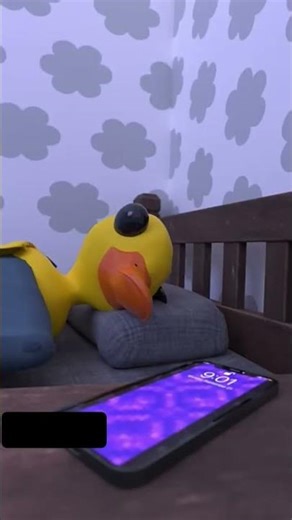 The best alarm clock ever 😍🤣#memes #funny #baby duck #shorts