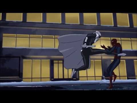 Moon Knight Vs Spiderman Scene from ultimate spider man