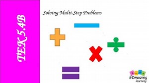 TEKS 5.4B Solving Multi-Step Problems | Digital | Interactive Math Slides
