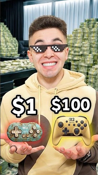 $1 vs. $100 Nintendo Switch 2 Controllers Gone Wrong!