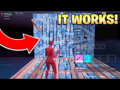 How To Get Bubble Wrap Builds for Performance Mode in Fortnite! (Season 4)