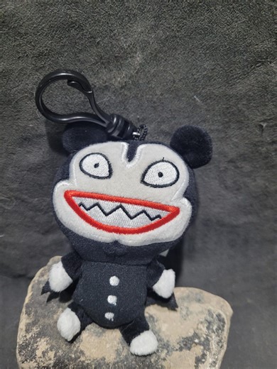 The Nightmare Before Christmas Plush Keychain Bag Clip Scary Teddy