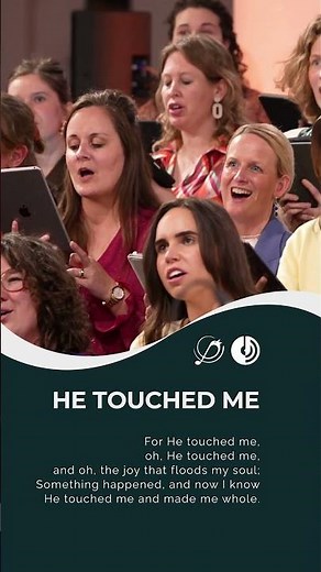He Touched Me | Chr. Koor Jigdaljahu #jigdaljahu #choir #arjanwouters #gaither #jesus #lennartmoree