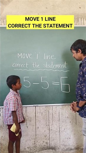 Move 1 line, correct the statement activity for students
