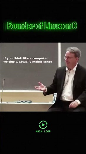 Founder of Linux on Why C is the Only Language for Operating Systems | Linus Torvalds