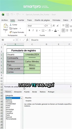 How to align colons in Excel