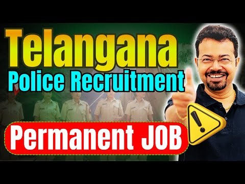 Telangana Police Recruitment 2025–26 🚨 | Eligibility, Salary, Exam Pattern | S K Mondal Sir (Ex-IES)
