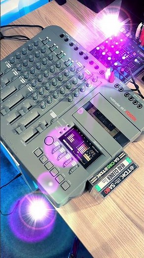 1989 4 Track Cassette Tape Portastudio Fostex Tascam Synthesizers TDK Maxell