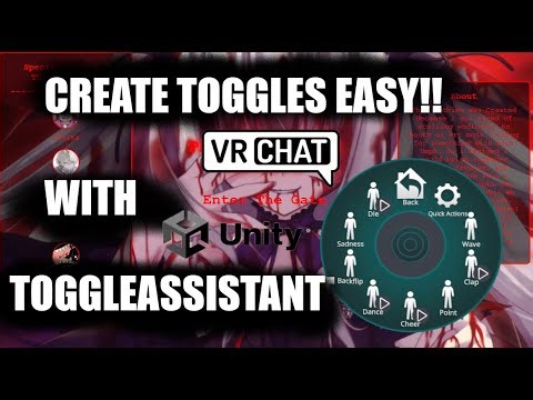 How to Create Toggles In VrChat EASILY! With Toggle Assistant