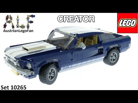 Lego Creator 10265 Ford Mustang Speed Build