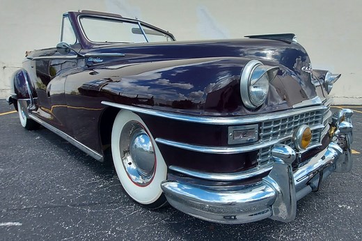 No Reserve: 1948 Chrysler New Yorker Convertible