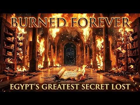THE LIBRARY OF ALEXANDRIA: The Place That Held Every Secret In The Ancient World And Then Burned