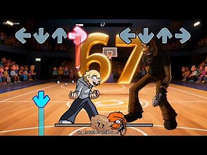 FNF 67 meme vs DBTG Jeffys-Infinite-Irida song REMIX | FNF 67 Animation -Friday Night Funkin'